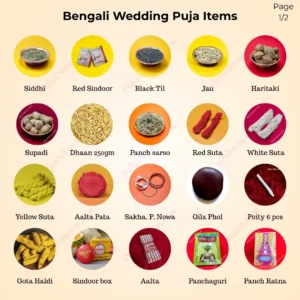 Bengali Wedding Puja Items Readymade Pack